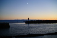 Couché de soleil à Saint-Nazaire