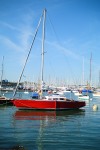 Bateau au port de la Trinité sur mer