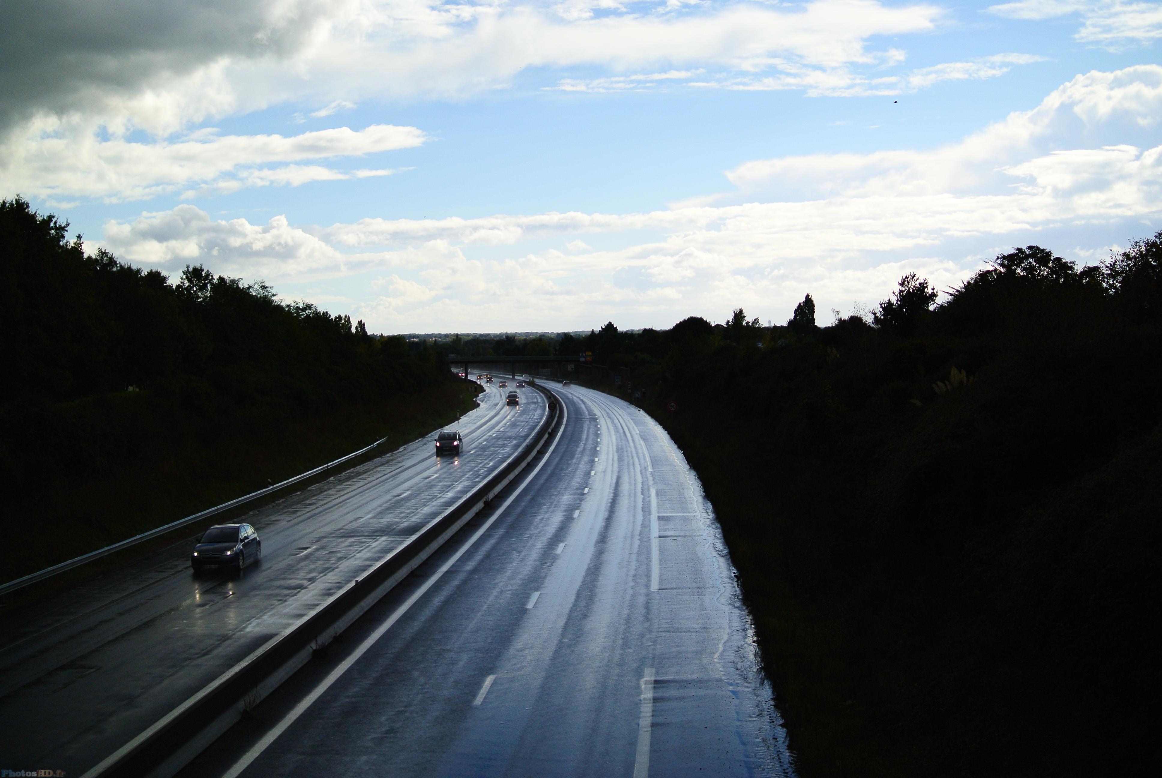 La route qui brille