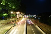 Quai Félix Faure de nuit