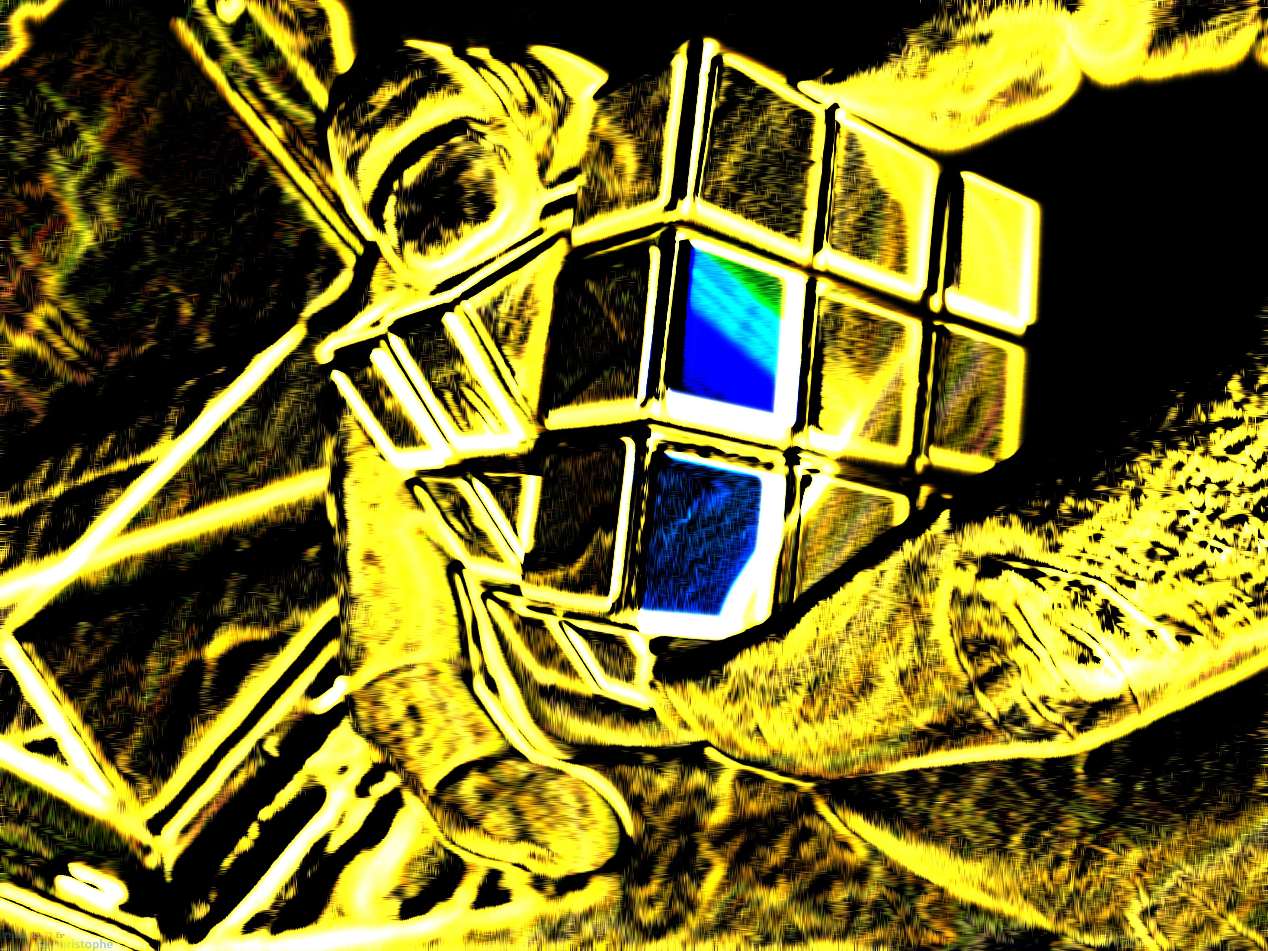 rubik's cube radioactif