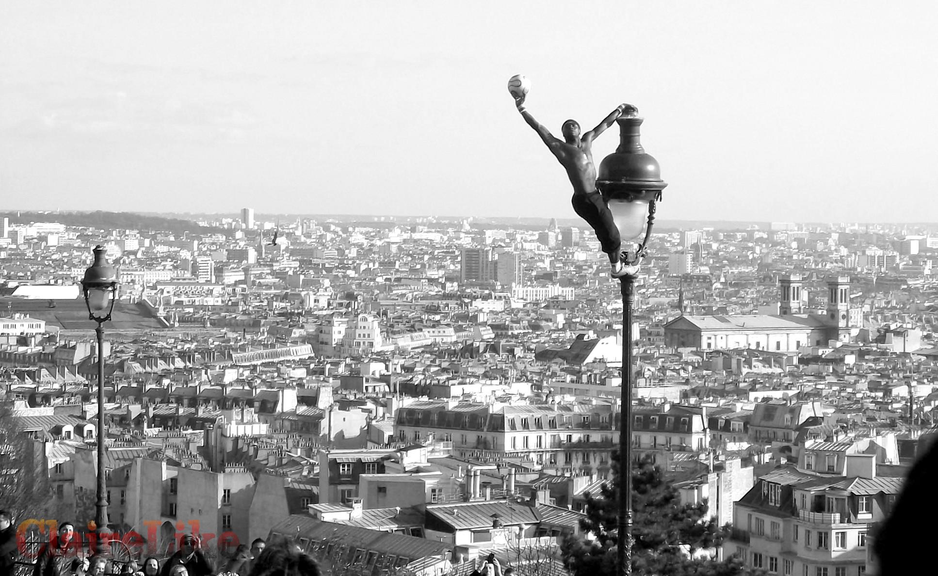 Un artiste a Montmartre