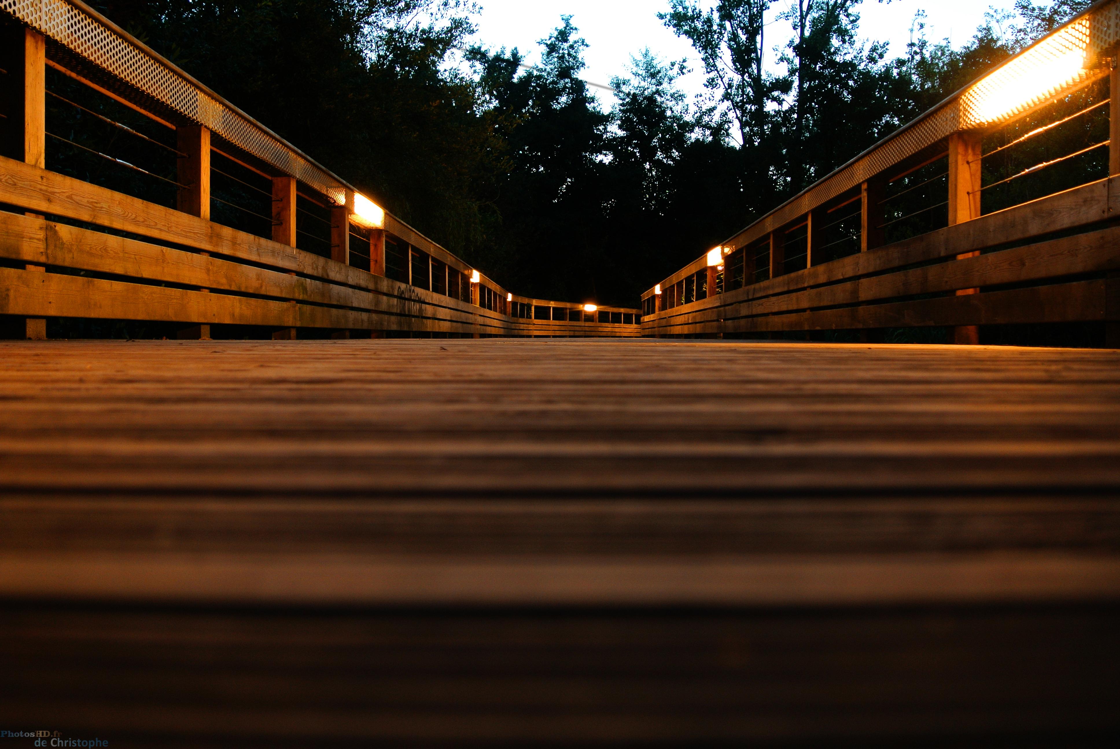 Pont au bord de l'Erdre