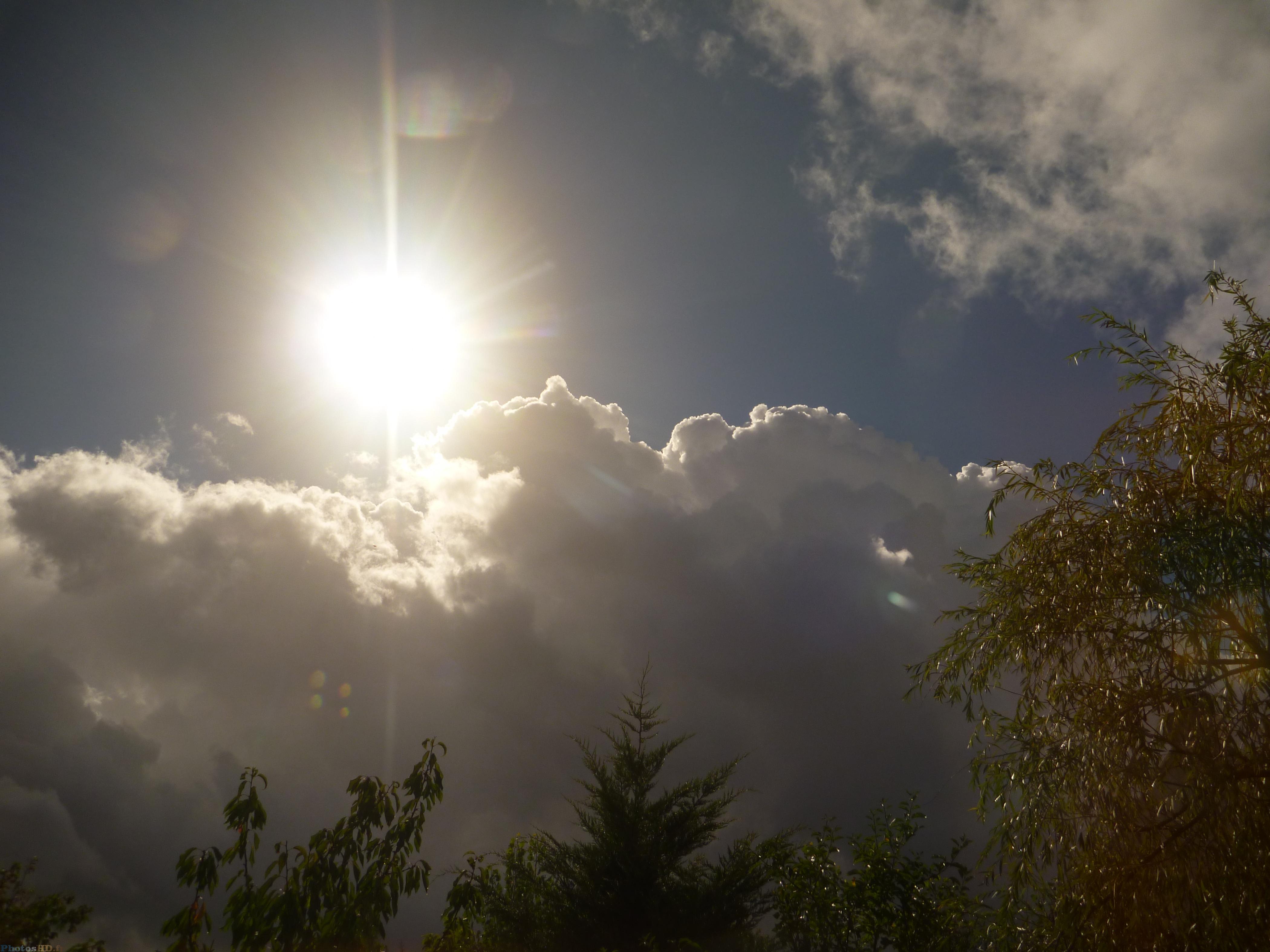 Le soleil qui brille