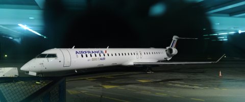 Avion &agrave; Nantes-Atlantique