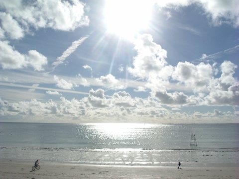 Soleil &agrave; la plage