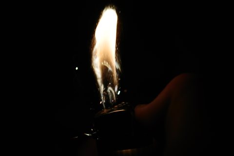 Allumage briquet &agrave; pierre