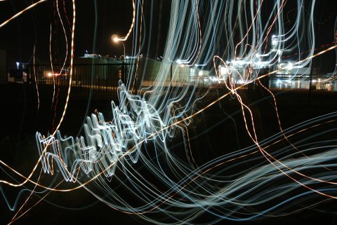 Photo de nuit rat&eacute;